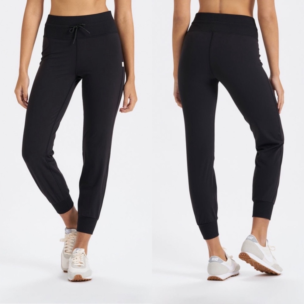 Vuori Black Track Joggers